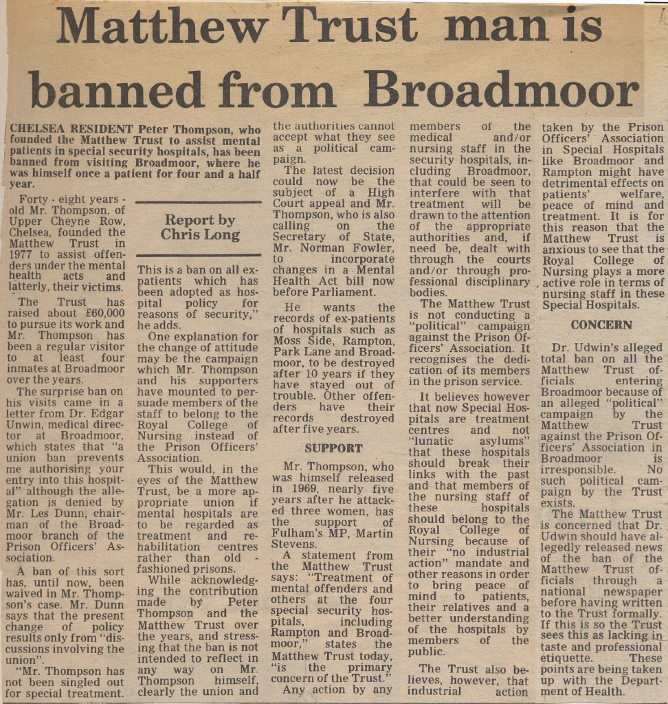 19820827 PETER THOMPSON BANNED FROM BROADMOOR CN.jpg